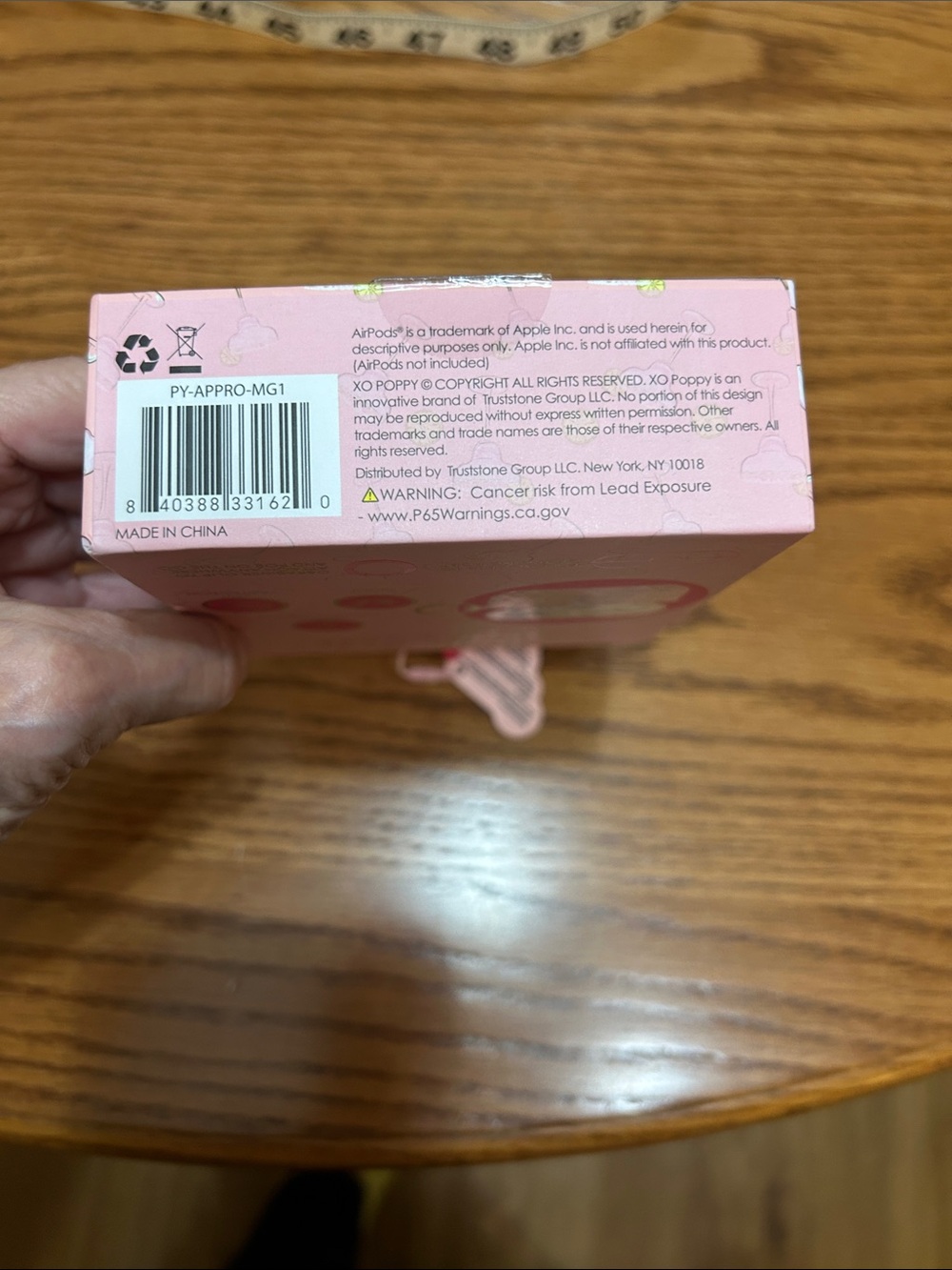 Poppy Main Squeeze Pink Margarita AirPods Pro Case NIB - Picture 3 of 3